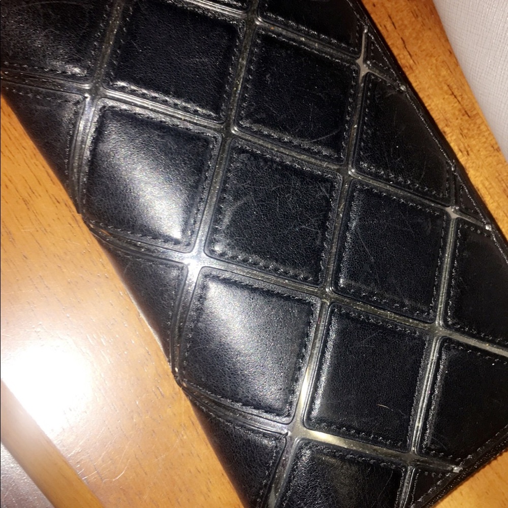 Michae Kors purse and wristlet set silver-finish - Picture 4 of 6